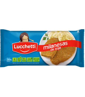MILANESA SOJA LUCCHETTI x 290Grs