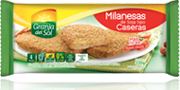 MILANESA SOJA GRANJA DEL SOL CASERA FLOWPACK x330Grs