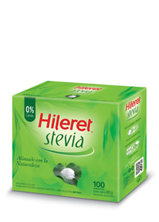 HILERET STEVIA x100 SOBRES
