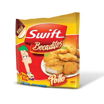 BOCADITOS POLLO SWIFT x380Grs