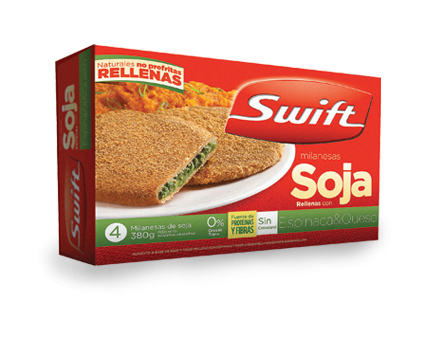 MILANESA  SWIFT SOJA ESP/QSO x380Grs