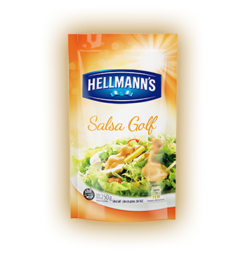 SALSA GOLF HELLMANN´S SACHET DISPLAY 20x125Grs