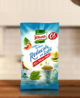 CALDO KNORR REDUCIDO SODIO DISPLAY 10SOB x4U.C/U