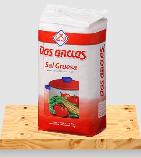 SAL GRUESA DOS ANCLAS PAQUETE x1Kg