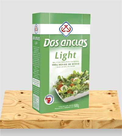 SAL LIGHT DOS ANCLAS ESTUCHE x500Grs