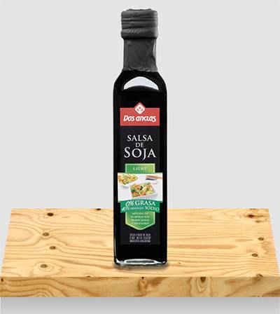 SALSA SOJA DOS ANCLAS LIGHT x250cc